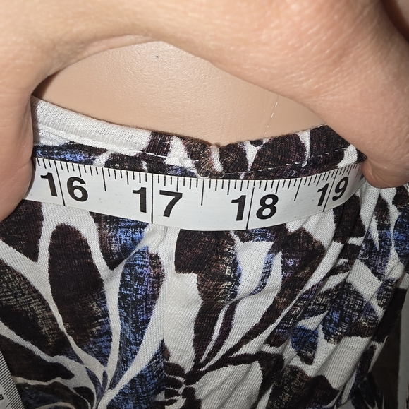 Loft, Women’s Maxi Dress Brown White Floral Stretch Size XSmall - Picture 9 of 9
